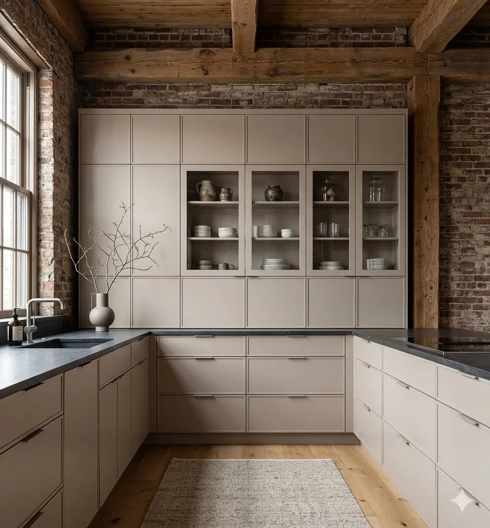 Concept rendering of a Birken Lofts kitchen