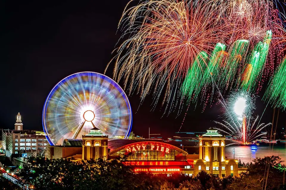 Navy Pier Summer Fireworks